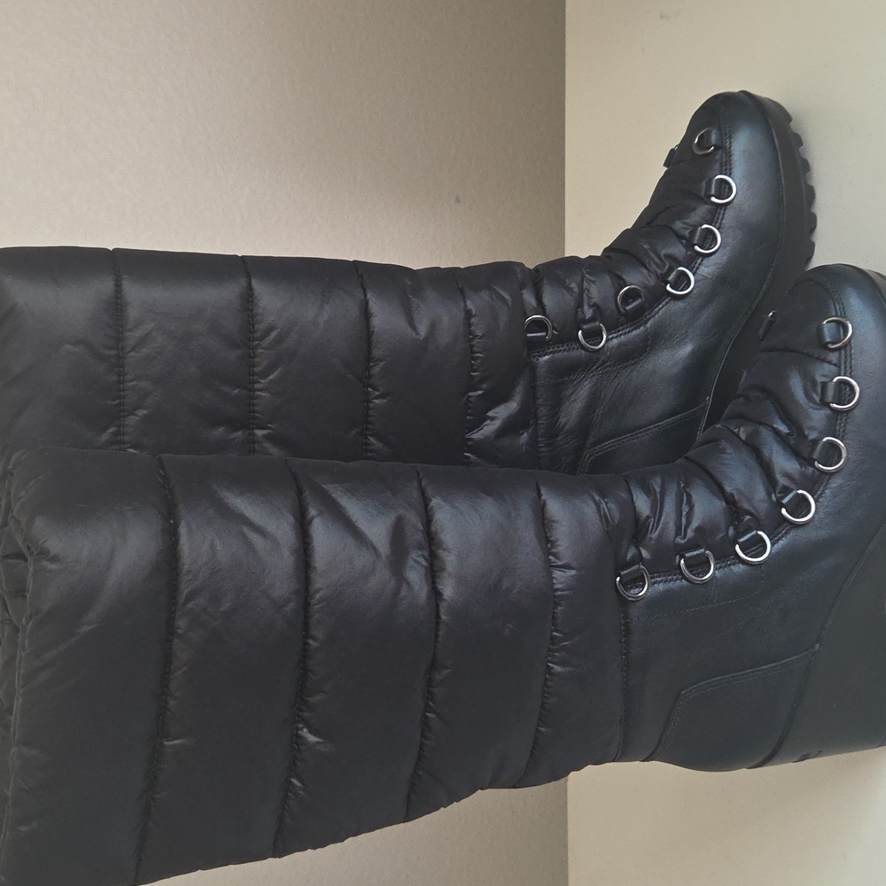 Rockport Black Winter Puffer Boots